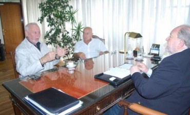 VERNA SE REUNIÓ CON EL PRESIDENTE DE LA COMISIÓN DE FOMENTO DE COLONIA SANTA MARÍA