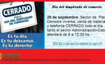 Día del Empleado de Comercio