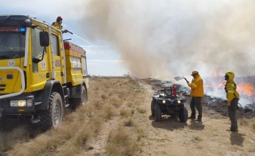 Se quemaron 2500 hectáreas de bosque nativo en la zona de Utracán