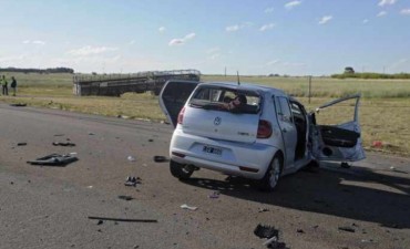 Tres muertos en dos accidentes de tránsito en rutas pampeanas