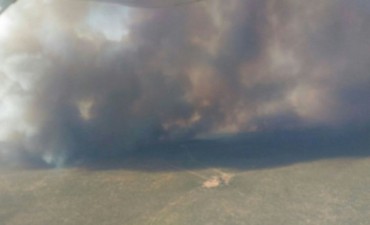 Foco de incendio intencional en Cuchillo Có