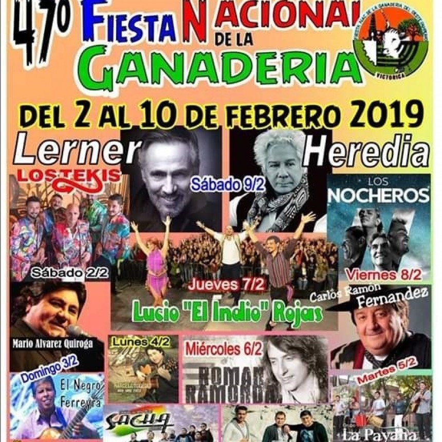 CALENDARIO CULTURAL y FIESTAS POPULARES 2019