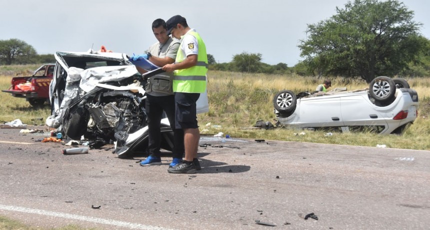 Murió nene de 8 años en un choque en la ruta 35