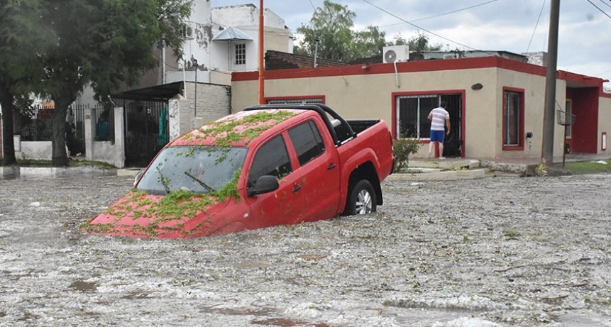 Santa Rosa colapsada por la lluvia