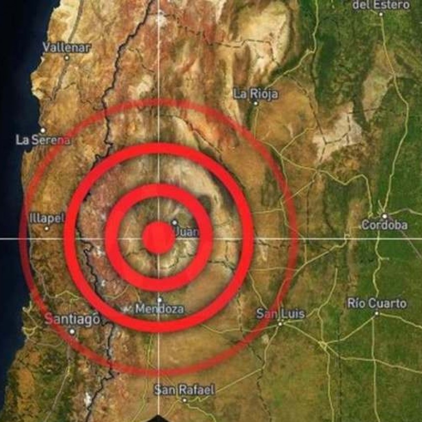 San Juan: se registró un nuevo sismo en el mismo lugar que este lunes a la noche