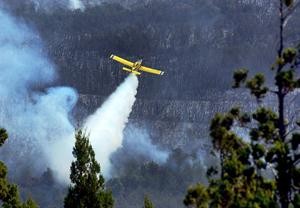 Chubut enfrenta el peor incendio forestal 