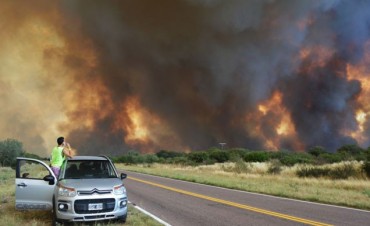 Hay 8 incendios en la provincia