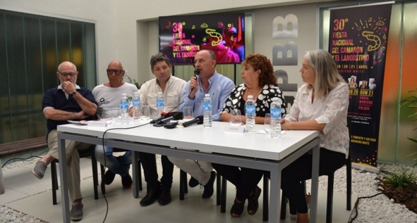 Presentan la 30ª Fiesta Nacional del Camarón y el Langostino en White