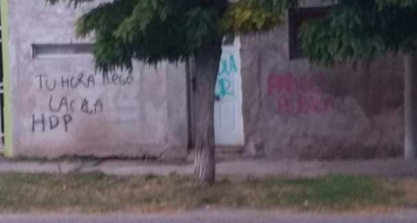 Saavedra: Escracharon el domicilio de Pablo Peralta quien fue internado en el Hospital local