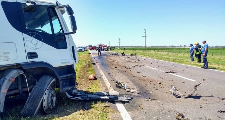 Camionero de La Pampa involucrado en un terrible accidente donde murió una mujer de 37 años