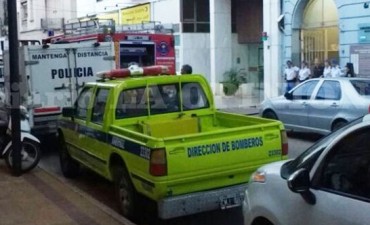 El fuego se inició en el sector de calabozos durante una supuesta pelea entre detenidos