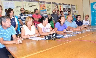 Llega la columna sur de la Marcha Federal Docente y se suma La Pampa