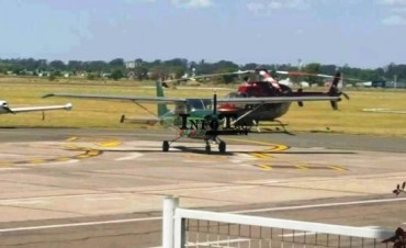 En avioneta rescatan a un trabajador mordido por una yarará ñata