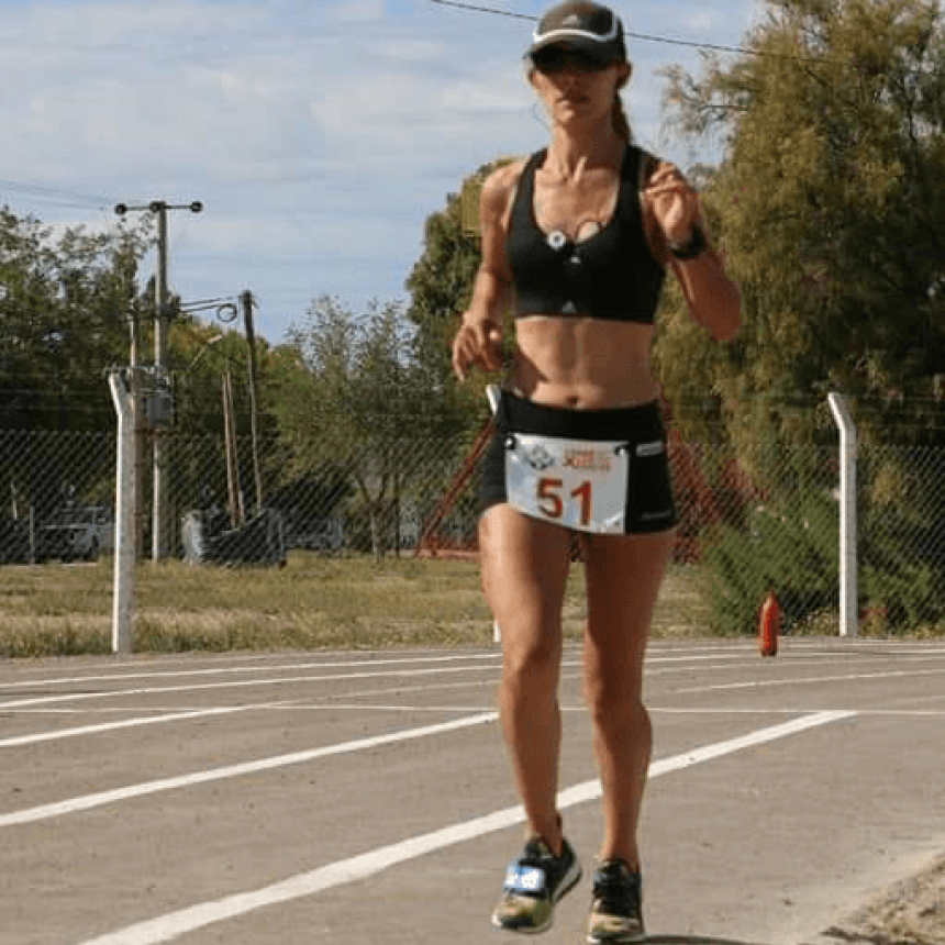 Pampeana ganó una ultramaratón de 12 horas