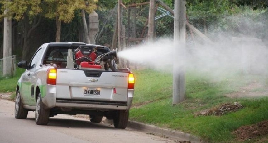 El área de Epidemiología de la Provincia recomienda no fumigar