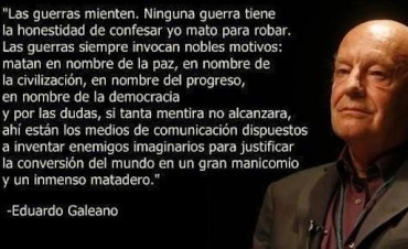 Murió Eduardo Galeano a los 74 años