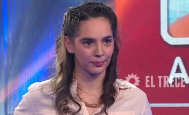 La bahiense Amparo Ringler llegó a la final de “Dar la nota”