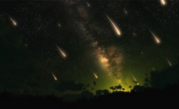 Doble Lluvia de Meteoros para la noche del Jueves