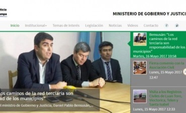 El ministro de Gobierno y Justicia, Daniel Pablo Bensusán