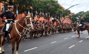 Todo listo para el desfile militar por los 207 años de la Patria