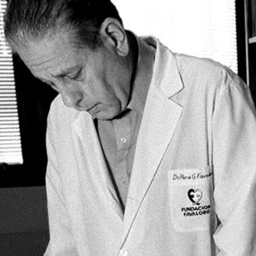 René Favaloro primer bypass aortocoronario de la historia