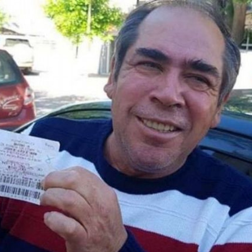 Murió el cordobés que ganó el Quini 6 y organizó una fiesta