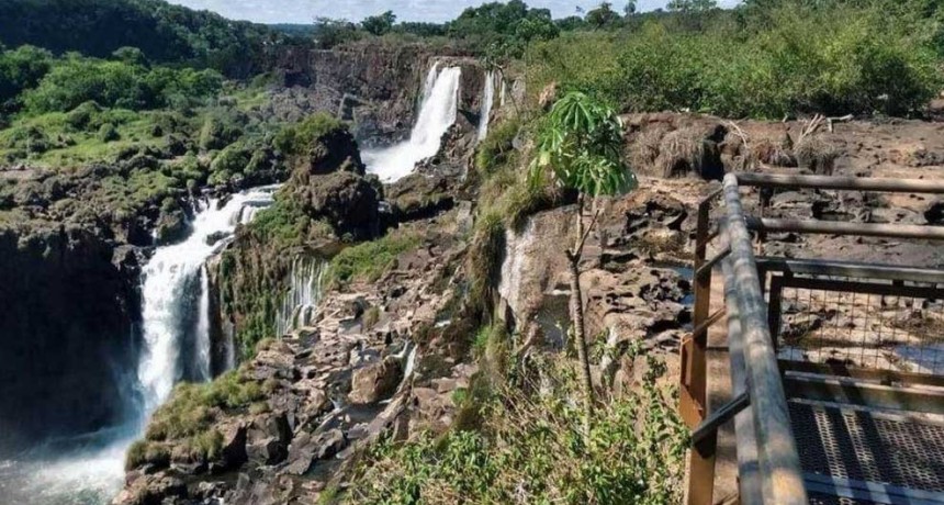 Las Cataratas, casi secas
