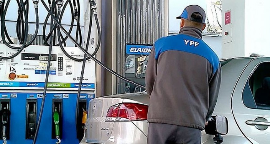 YPF aumenta los combustibles un 6% desde este sábado