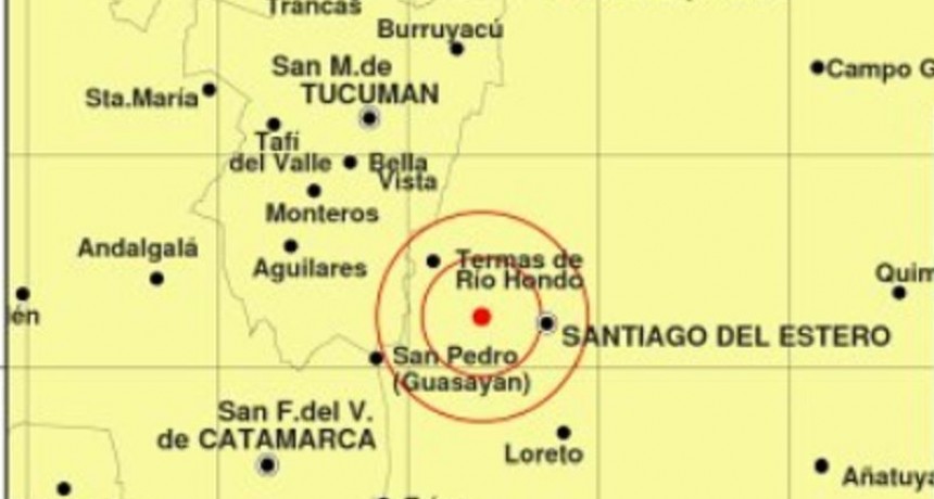 Un fuerte temblor sorprendió a una provincia argentina