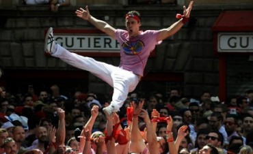 España: empezaron los festejos de San Fermín en Pamplona