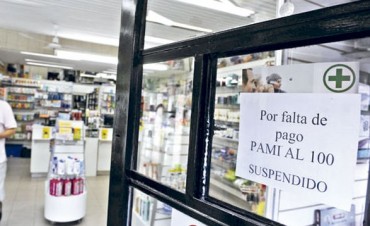 Farmacias restringen la atención de PAMI