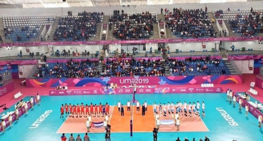 Gran debut de Argentina en el vóley masculino de Lima 2019: 3-0 sobre Cuba