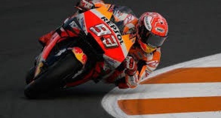 El duro accidente de Marc Márquez en el debut del MotoGP