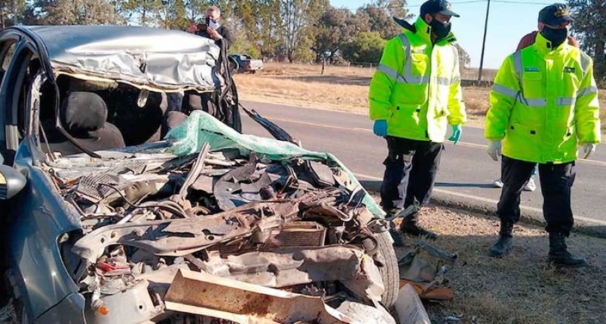Tragedia en la ruta provincial 1