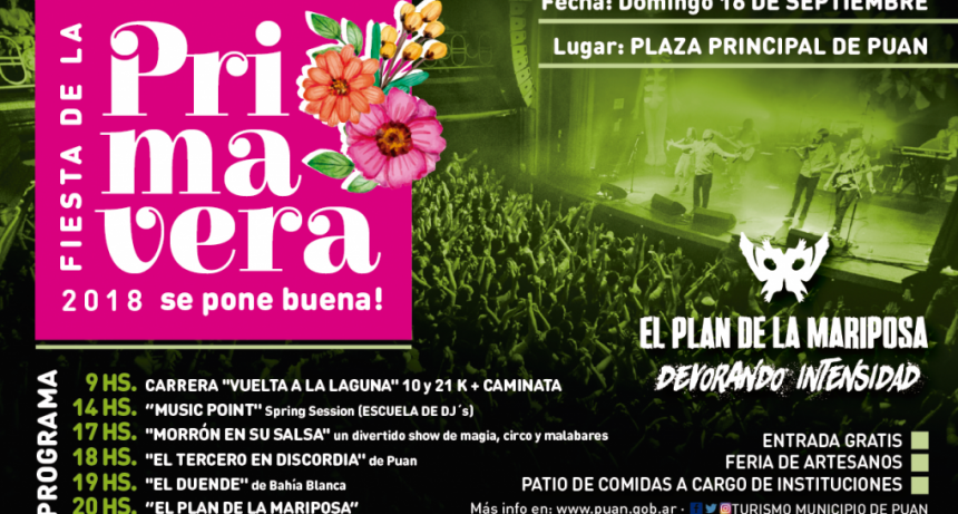 La Primavera en Puan SE PONE BUENA