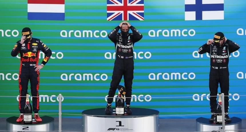 Hamilton ganó en Barcelona