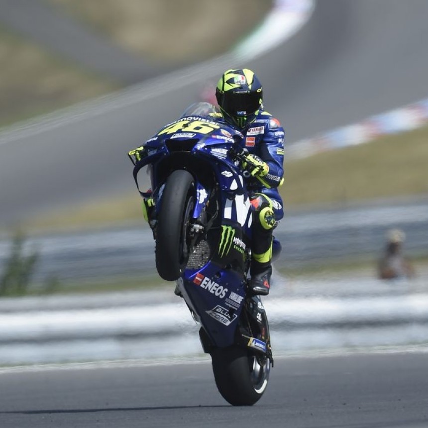Valentino Rossi anunció su retiro del MotoGP
