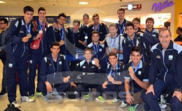 Llegó la Selección subcampeona del mundo