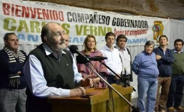 El gobernador, Carlos Verna