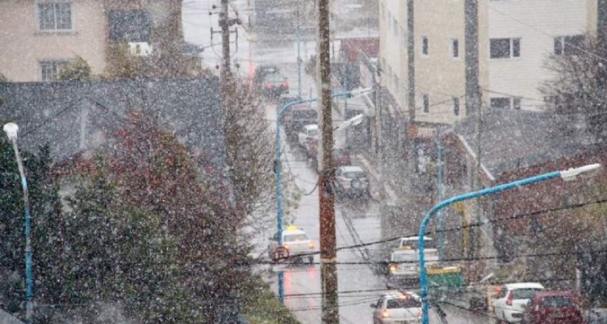Ushuaia con 7 grados bajo cero a finales de septiembre