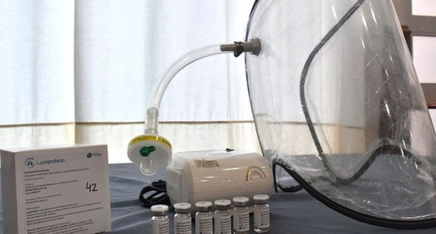 Covid: cuatro provincias tratan pacientes con ibuprofeno inhalado