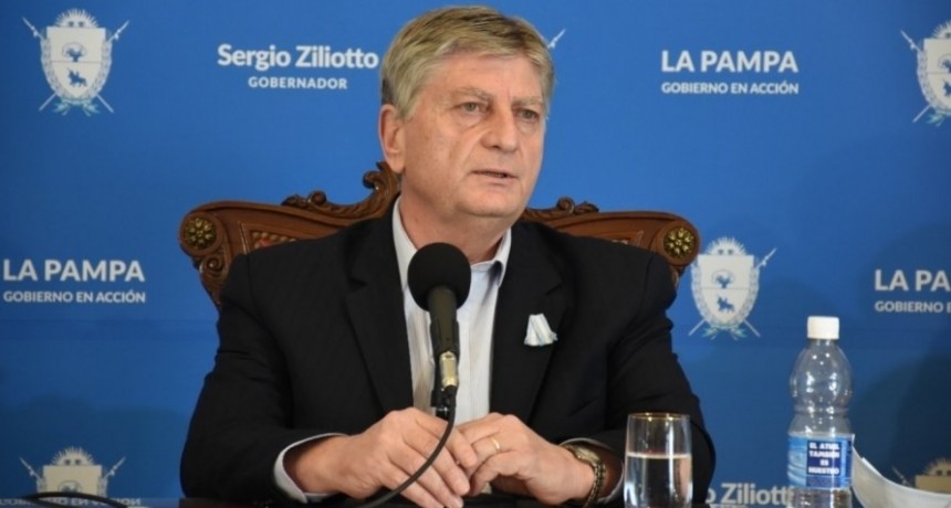 El gobernador Ziliotto en aislamiento