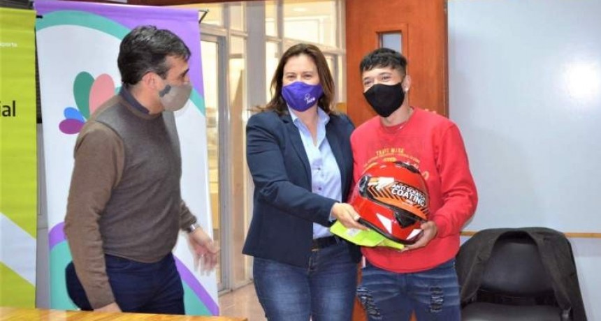 «El casco es para cuidar la vida»