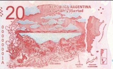 Presentaron el nuevo billete de 20 pesos