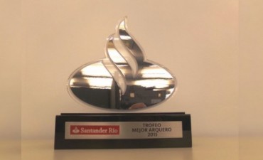 Marcelo Barovero recibió el premio al mejor arquero de la Copa Libertadores