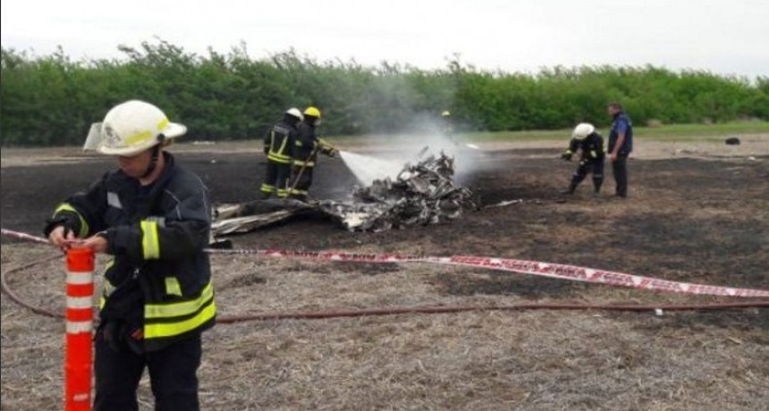 Cayó una avioneta en Santa Fe