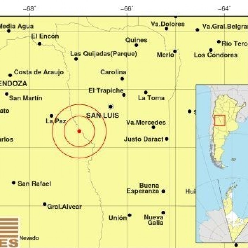 Un sismo en Mendoza se sintió en varias partes del país