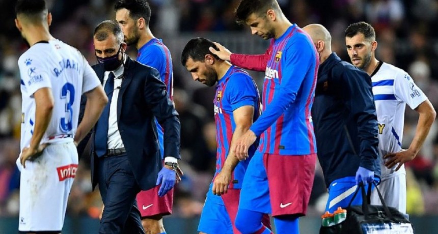 Kun Agüero: al menos tres meses fuera de las canchas