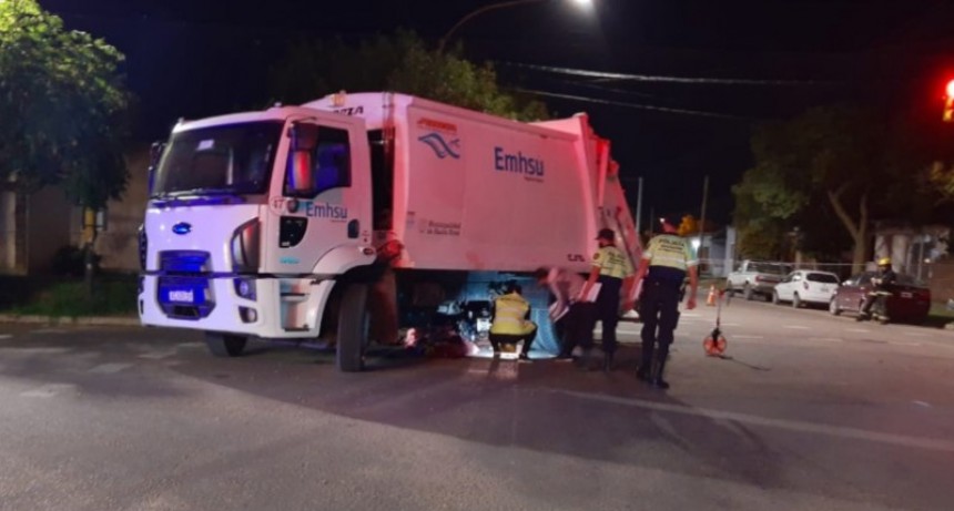 Condenaron al conductor del camión recolector de basura que mató a un motociclista