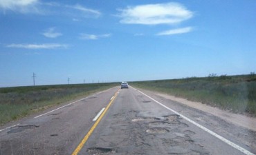 En Mendoza se quejan de una ruta nacional en La Pampa